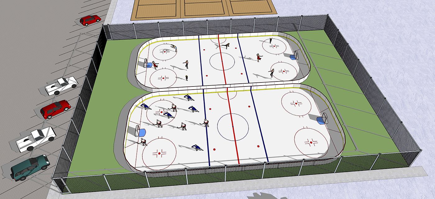 Outdoor Rink Overhead