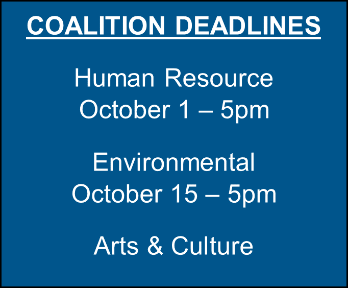 CommunitySupport Deadlines