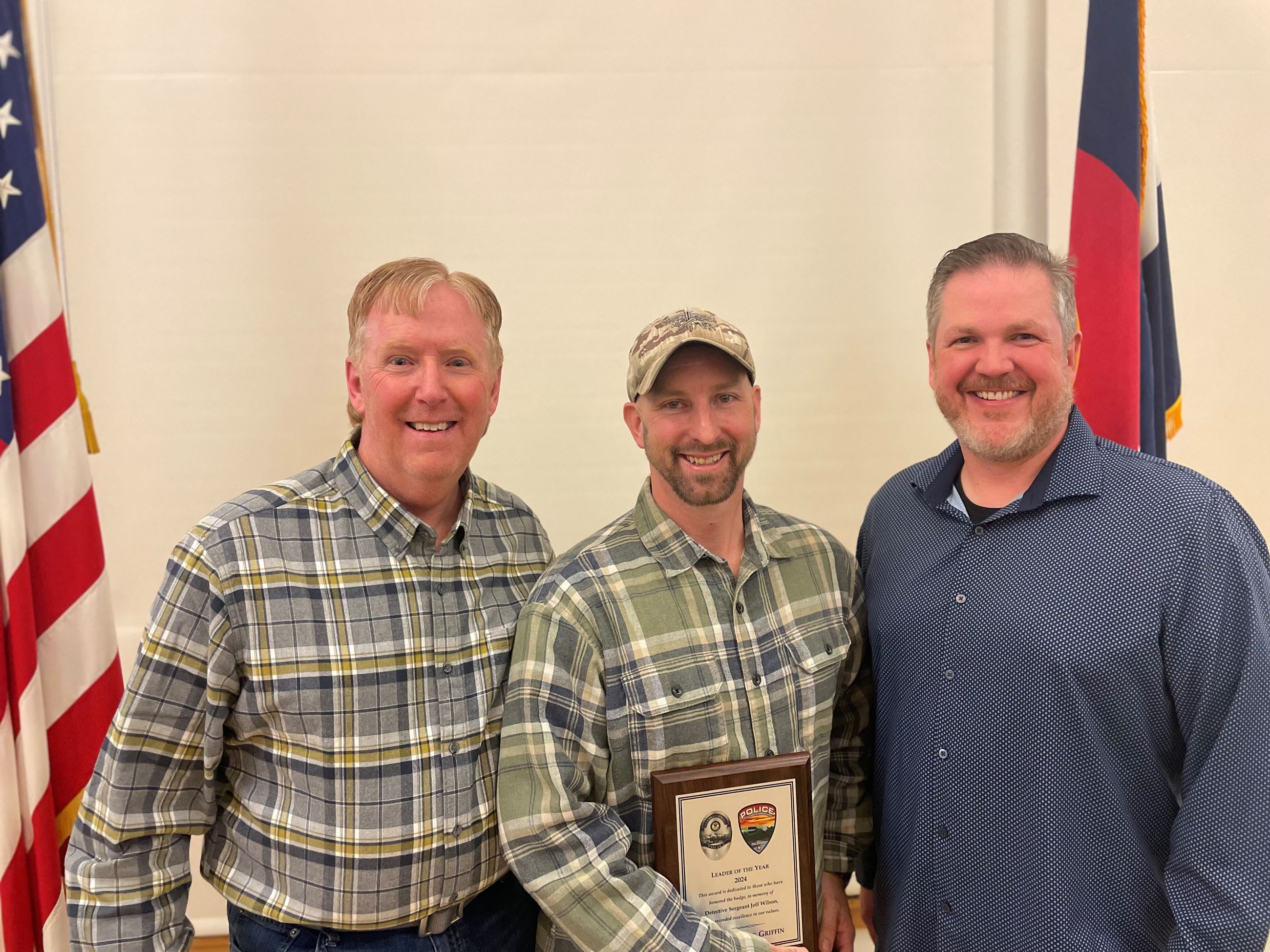 Sergeant Griffin award presentation